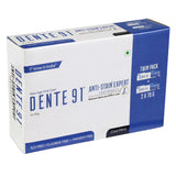 Dente91 Anti-Stain Expert Toothpaste for Stain Removal & Teeth Whitening, Protects against Dental Caries & Strengthens Enamel, Reduces 63% stains in just 3 days, 140g, Pack of 2