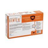 Dente91 Coffee & Mint Toothpaste | Sensitivity Relief | Repairs Cavities | Fights Gum Disease | Reduces Bad Breath | Strengthens Enamel | SLS Free | Fluoride Free | Paraben Free | 200g (100g X 2)